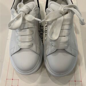 Alexander McQueen White Leather Sneakers